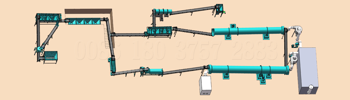 Organic fertilizer production line