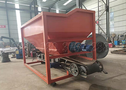 Accurate batching machine for fertilizer