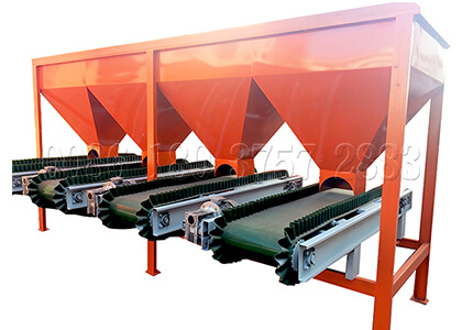 Compound fertilizer batching machine