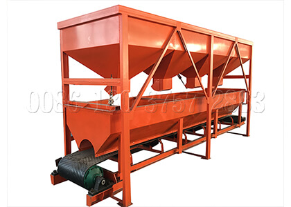 Static automatic batching machine for BB fertilizer making