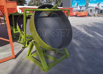 plate type fertilizer granulation mahine