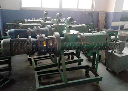 poultry manure dewatering machine