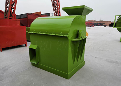 Composted organic manure pulverizer